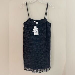 Diane Von Furstenberg Star Embellished Tiered Shift Dress